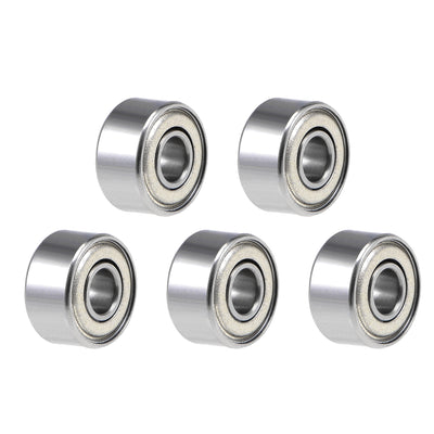 Harfington Uxcell Deep Groove Ball Bearings Metric Double Shielded Carbon Steel Z1