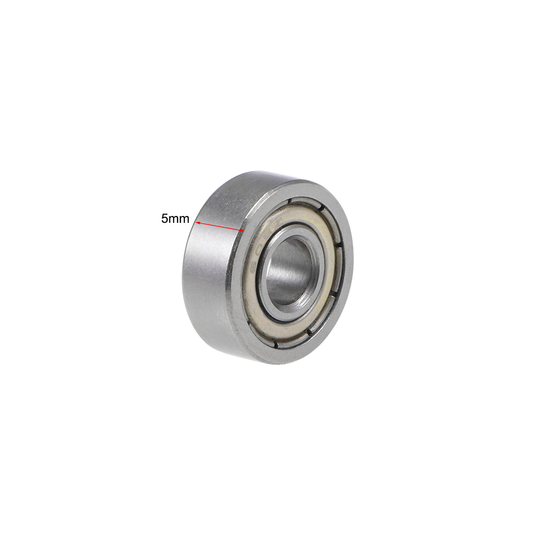 uxcell Uxcell Deep Groove Ball Bearings Metric Double Shielded Chrome Steel P0 Z1 Bearing