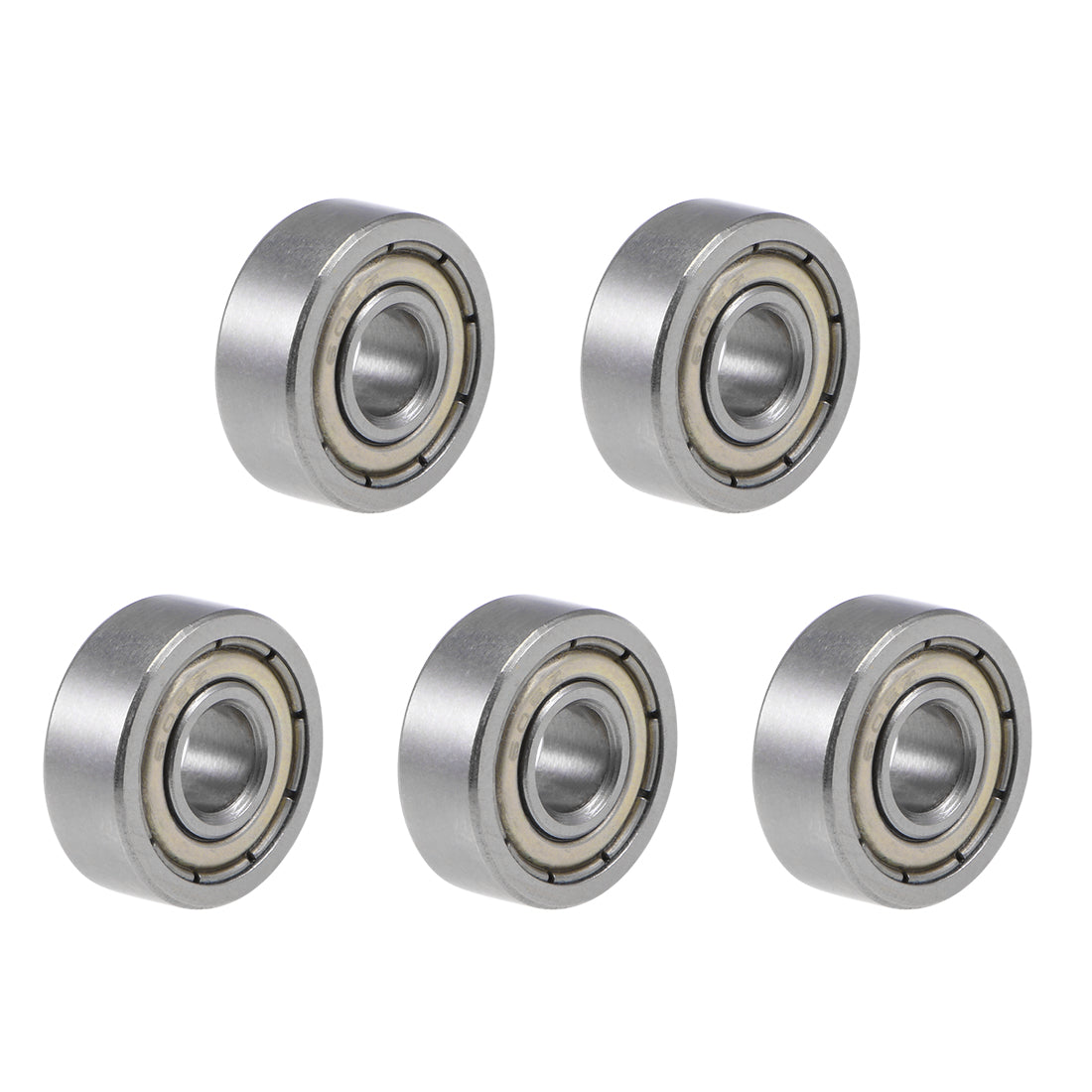 uxcell Uxcell Deep Groove Ball Bearings Metric Double Shielded Chrome Steel P0 Z1 Bearing
