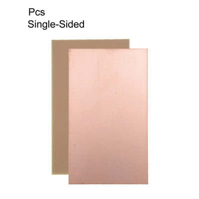 Harfington 130x75mm Single-Sided Copper Clad Laminate PCB Circuit Board FR4 1.5mm Thickness DIY Prototyping PCB Board