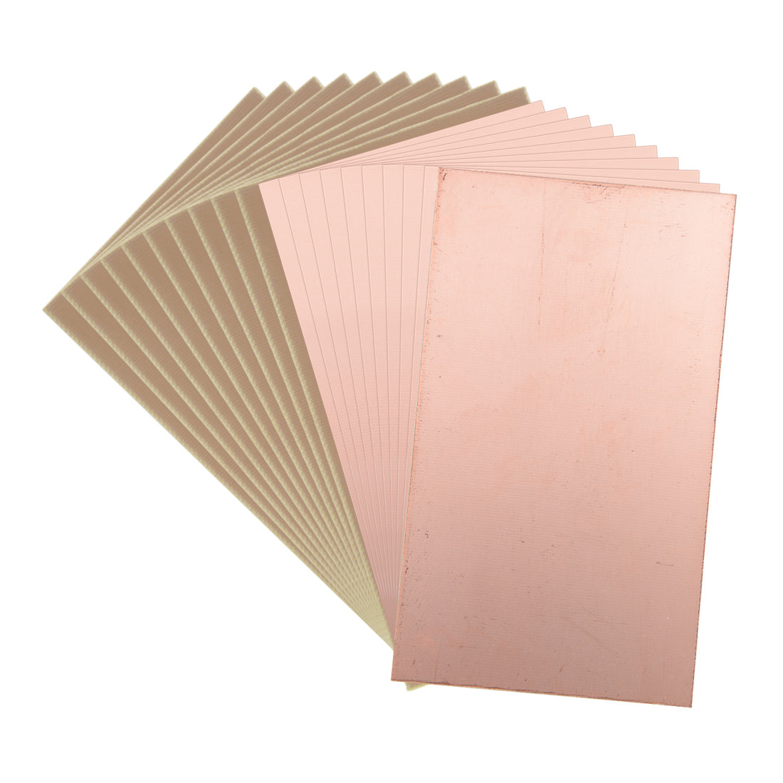 Harfington 130x75mm Single-Sided Copper Clad Laminate PCB Circuit Board FR4 1.5mm Thickness DIY Prototyping PCB Board 20pcs