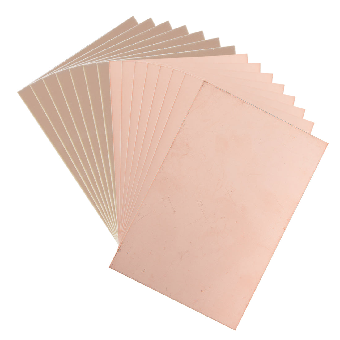 Harfington 150x100mm Single-Sided Copper Clad Laminate PCB Circuit Board FR4 1.2mm Thickness DIY Prototyping PCB Board 15pcs