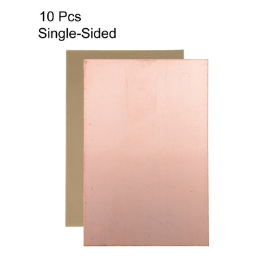 Harfington 180x120mm Single-Sided Copper Clad Laminate PCB Circuit Board FR4 1.5mm Thickness DIY Prototyping PCB Board 10pcs