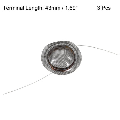 Harfington 19mm Tweeter Voice Coil Audio Speaker High Tone Silk Dome Tweeter Accessory 3pcs