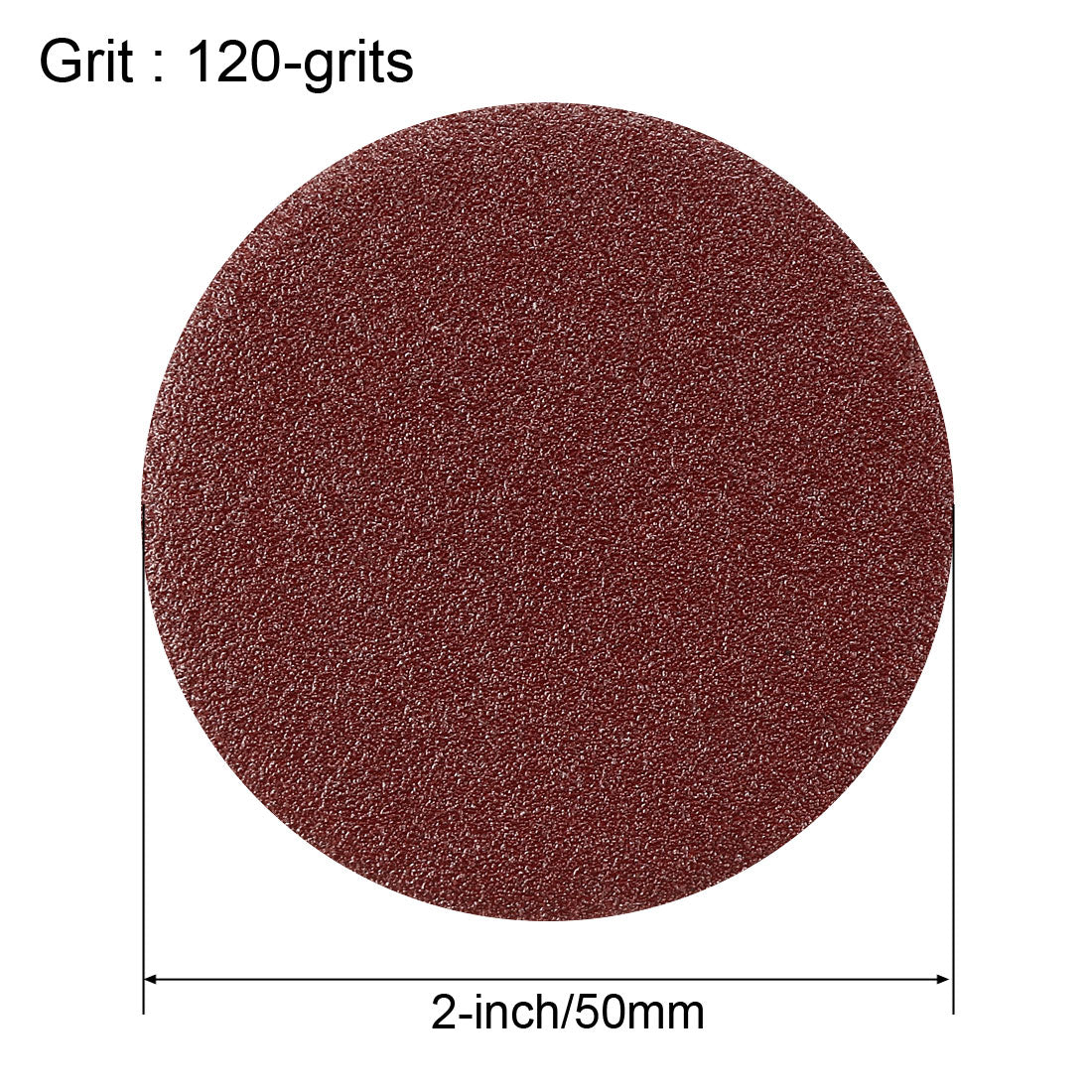 Harfington Abrasive Aluminum Oxide Hook and Loop Sanding Discs