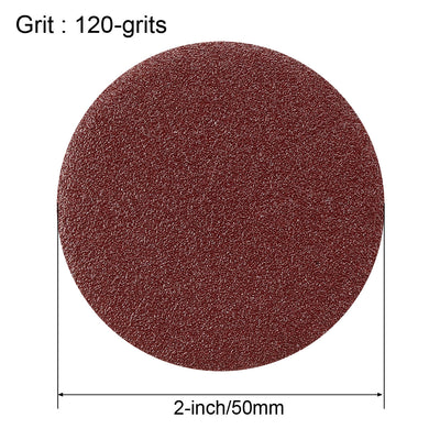 Harfington Abrasive Aluminum Oxide Hook and Loop Sanding Discs