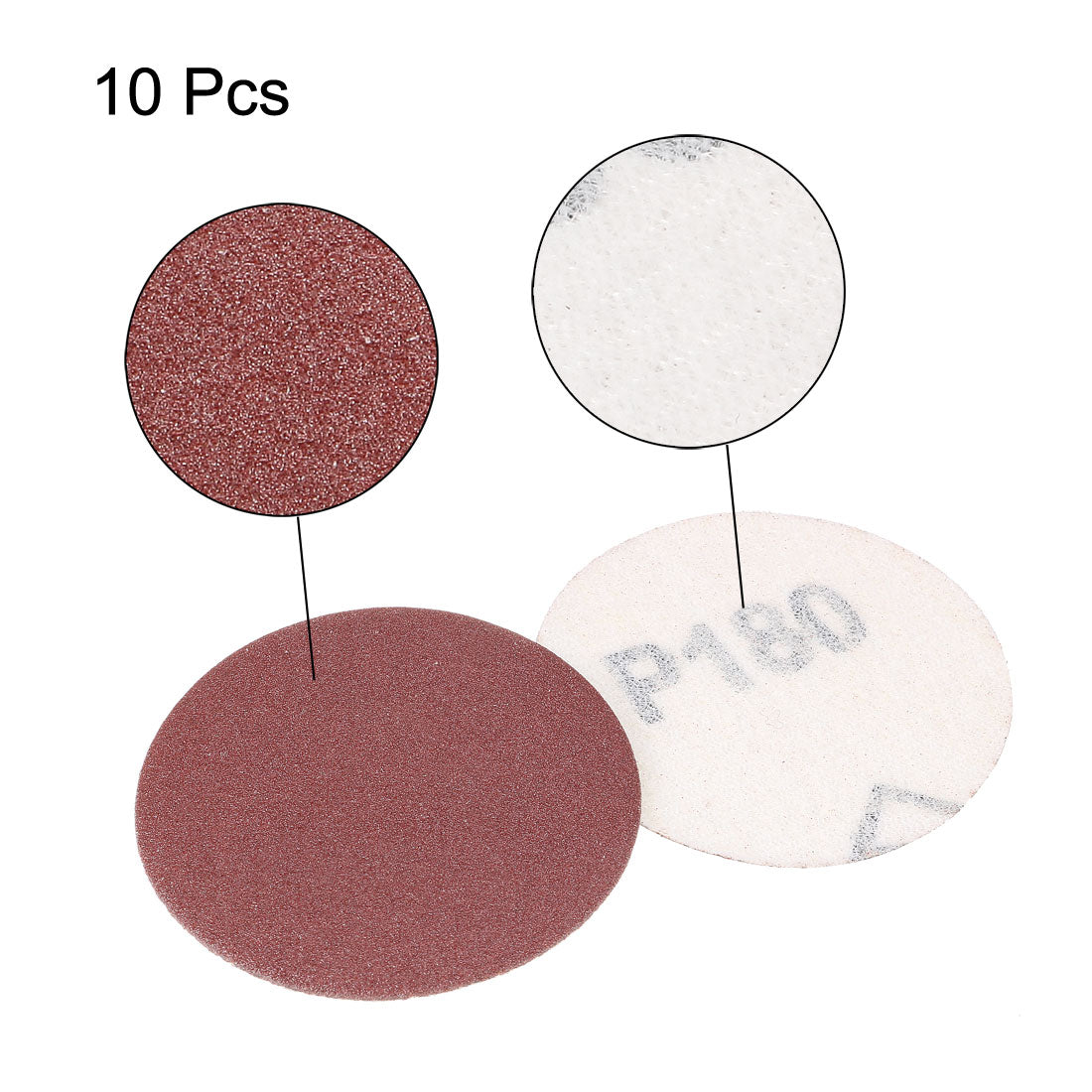 Harfington Abrasive Aluminum Oxide Hook and Loop Sanding Discs