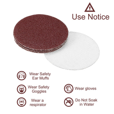 Harfington Abrasive Aluminum Oxide Hook and Loop Sanding Discs