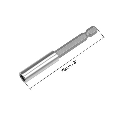 Harfington Hex Shank Magnetic Bit Holder Extension, Quick Release Screwdriver Drill Bit Power Tool