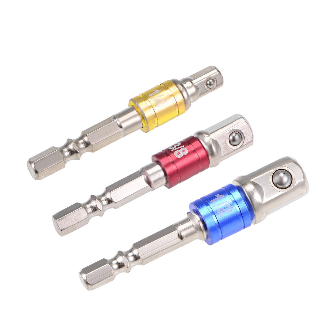 Harfington Driver Extension Impact Grade Socket Adapter Set, Hex Shank Bit for Power Drills