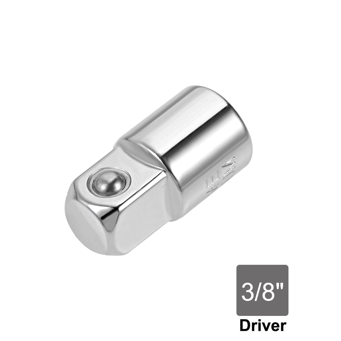 Harfington 1/4 Inch Drive (F) x 3/8 Inch (M) Socket Adapter, Female to Male, Cr-V (Silver)