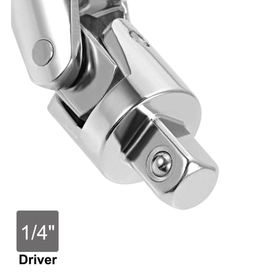 Harfington Drive Spring Loaded Universal Joint Socket, Cr-V