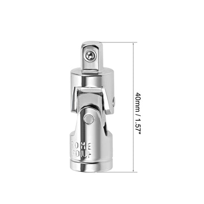 Harfington Drive Spring Loaded Universal Joint Socket, Cr-V Steel