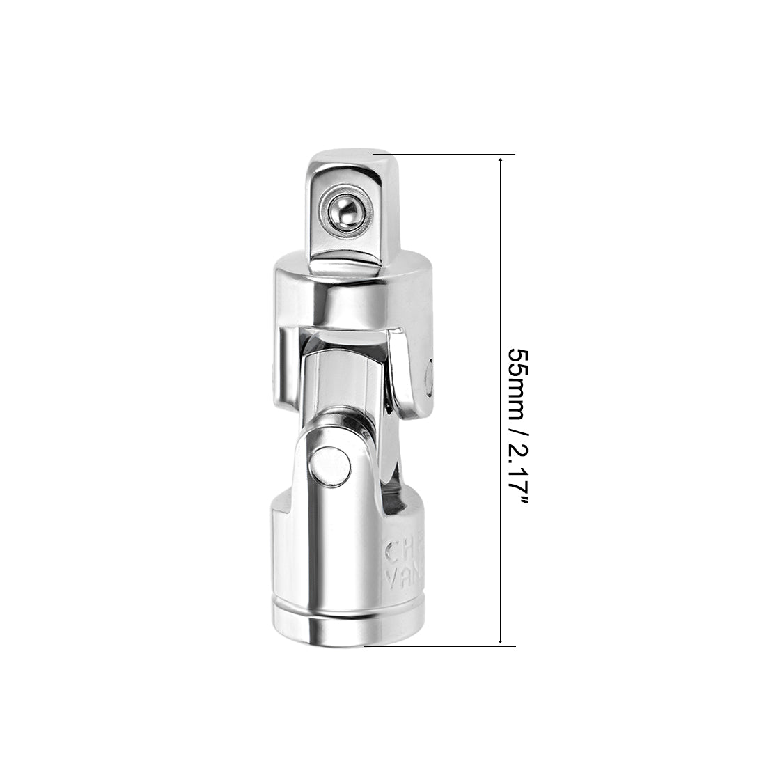 Harfington Drive Spring Loaded Universal Joint Socket, Cr-V Steel