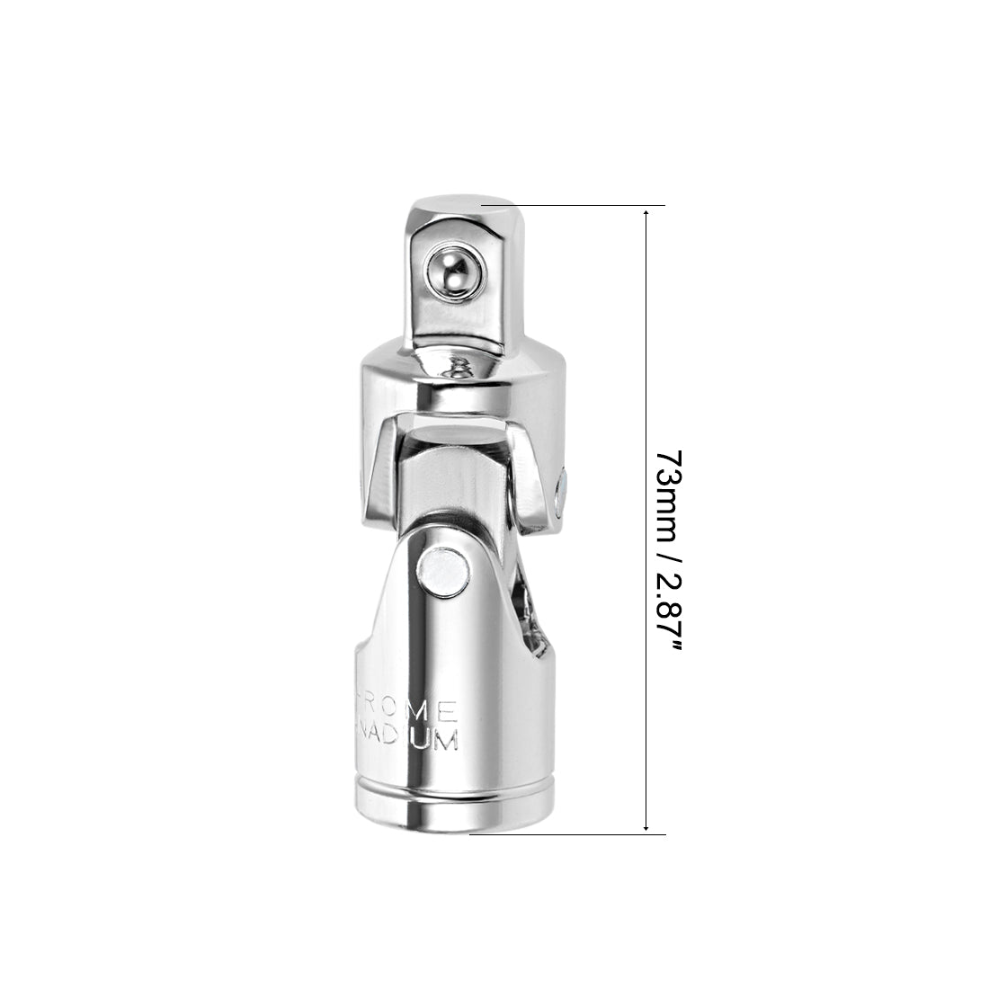 Harfington Drive Spring Loaded Universal Joint Socket, Cr-V