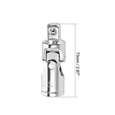 Harfington Drive Spring Loaded Universal Joint Socket, Cr-V Steel