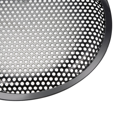 Harfington 15" Speaker Waffle Grill Metal Mesh Audio Subwoofer Guard Protector Cover with Clips,Screws