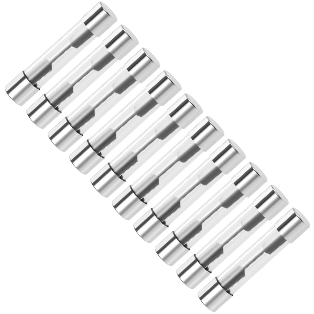 uxcell Uxcell Fuses 15A DC 32V 6x32mm Stereo Audio Alarm Amplifier Glass 10pcs