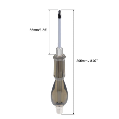 Harfington #2 Phillips Impact Screwdriver, 4-Inch Cross Point Keystone Demolition Driver 2 Pcs