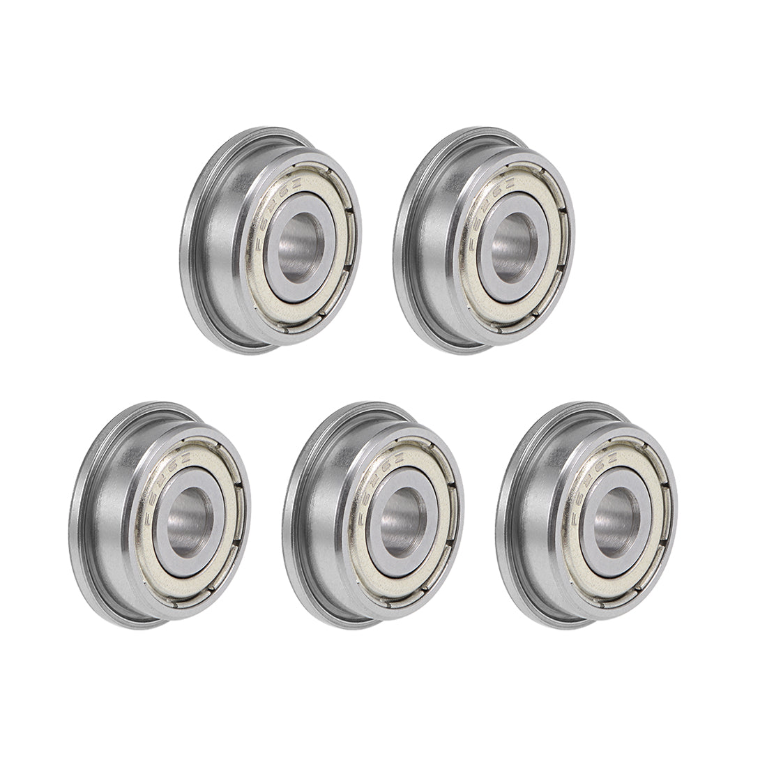 Harfington Flange Deep Groove Ball Bearings Double Shielded Chrome Steel