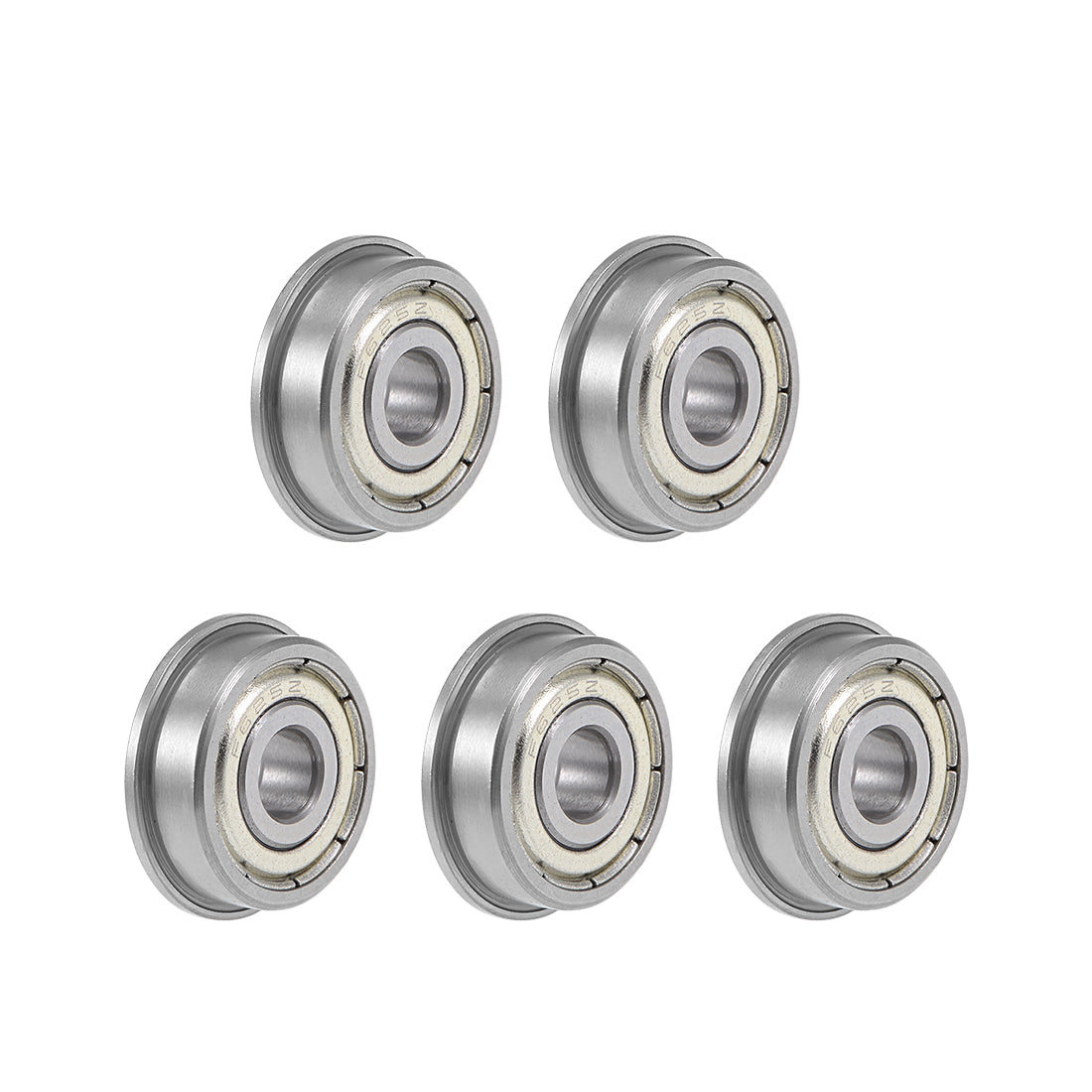 Harfington Flange Deep Groove Ball Bearings Double Shielded Chrome Steel