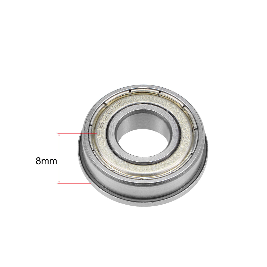 Harfington Flange Deep Groove Ball Bearings Double Shield Chrome Steel