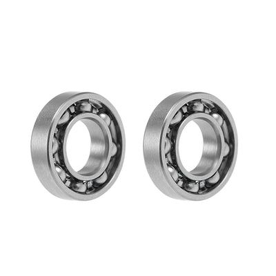 Harfington R188 Deep Groove Ball Bearing 1/4"x1/2"x1/8" Open Type Z2 Lever Bearings 2pcs