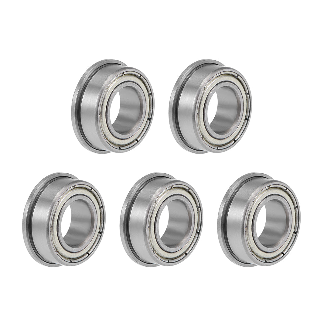 Harfington Flange Deep Groove Ball Bearings Double Shielded Chrome Steel