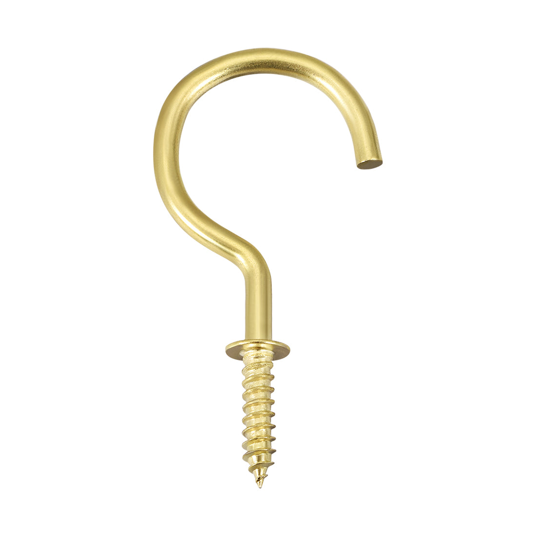 Harfington Screw Eye Hooks Self Tapping Screw, Screw-in Hanger Eye-Shape  Hooks 20pcs