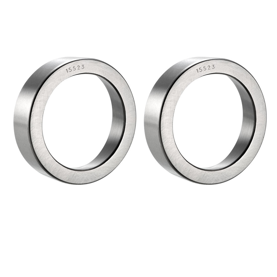 Harfington 15523 Tapered Roller Bearing Outer Race Cup 2.375" O.D., 0.625" Width 2pcs