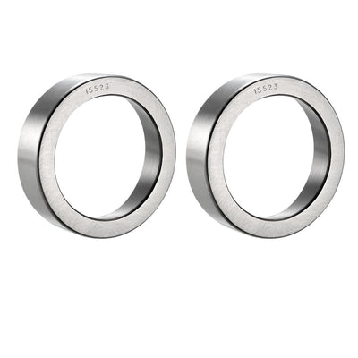 Harfington 15523 Tapered Roller Bearing Outer Race Cup 2.375" O.D., 0.625" Width 2pcs