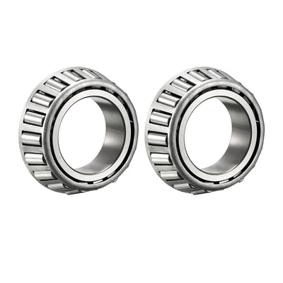 Harfington 16150 Tapered Roller Bearing Single Cone 1.5" Bore 0.8125" Width 2pcs