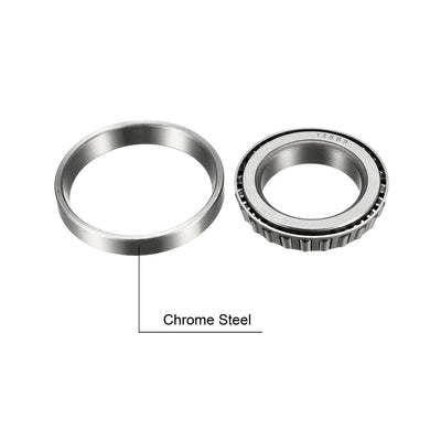 Harfington 13889/13836 Tapered Roller Bearing Cone and Cup Set 1.5" Bore 2.5625" O.D.