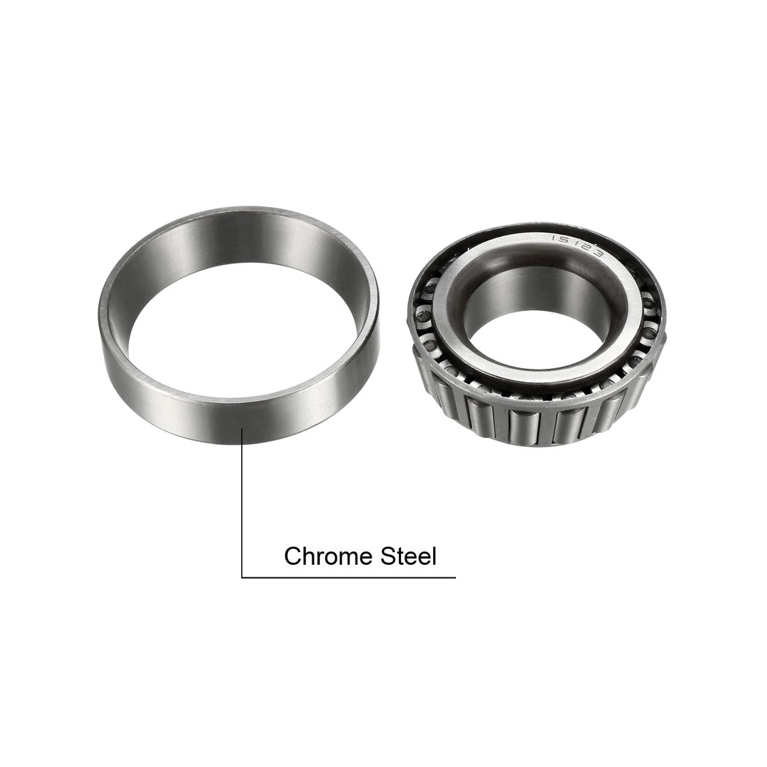 Harfington Tapered Roller Bearing Cone and Cup Set Chrome Steel Inch