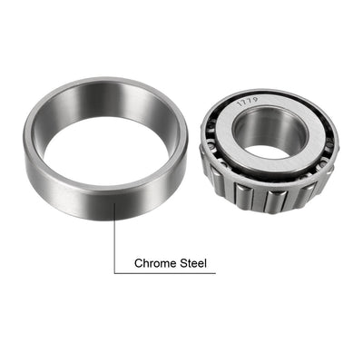 Harfington 1779/1729 Tapered Roller Bearing Cone and Cup Set 0.9375" Bore 2.24" O.D.