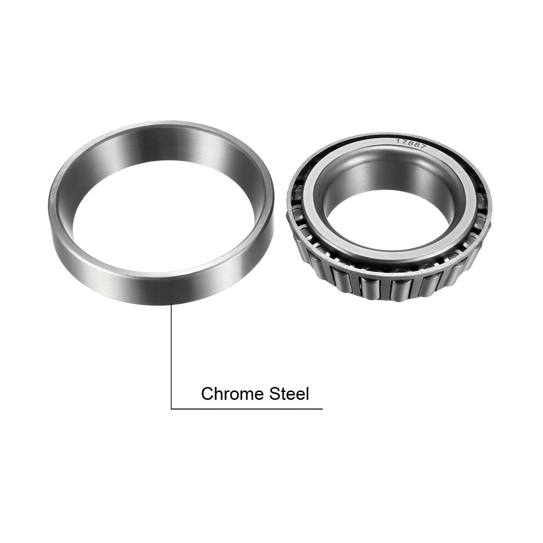 Harfington Tapered Roller Bearing Cone and Cup Set Chrome Steel Inch