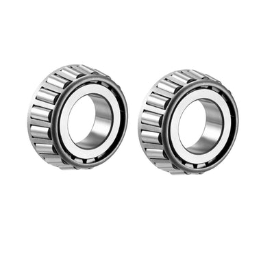 Harfington 15578 Tapered Roller Bearing Single Cone 1" Bore 0.6875" Width 2pcs