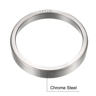 Harfington 18520 Tapered Roller Bearing Outer Race Cup 2.875" Outside Diameter, 0.5" Width