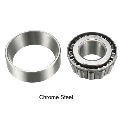 Harfington Tapered Roller Bearing Cone and Cup Set Chrome Steel Inch