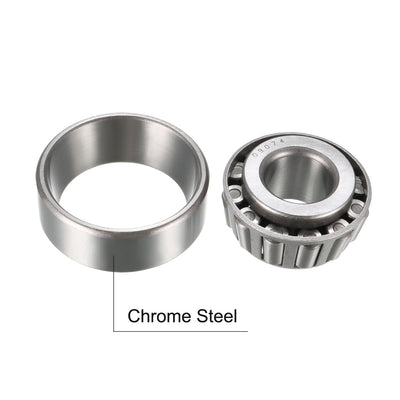 Harfington Tapered Roller Bearing Cone and Cup Set Chrome Steel Inch