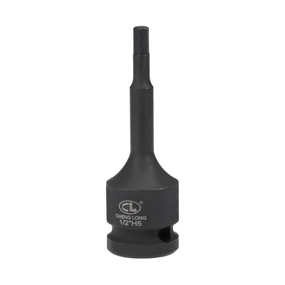 Harfington Impact Hex Bit Socket, Metric Cr-Mo Steel