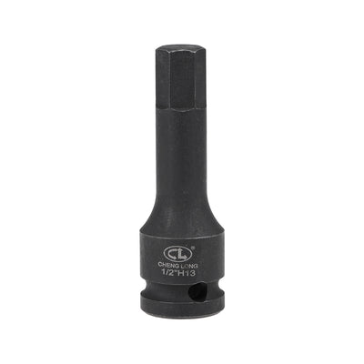 Harfington Impact Hex Bit Socket, Metric Cr-Mo Steel