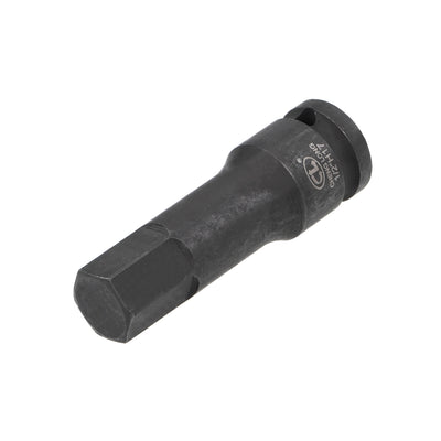 Harfington Impact Hex Bit Socket, Metric Cr-Mo Steel