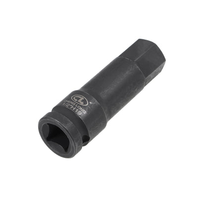 Harfington Impact Hex Bit Socket, Metric Cr-Mo Steel