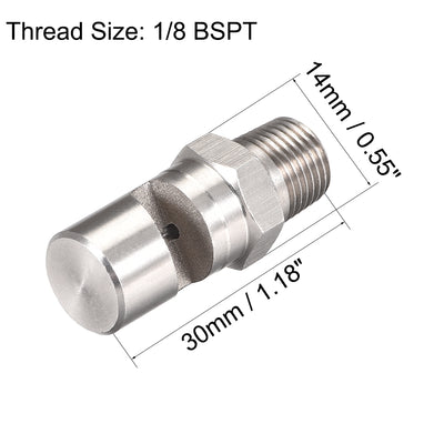 Harfington Floodjet Spray Tip, Stainless Steel Wide Angle Flat Fan Nozzle