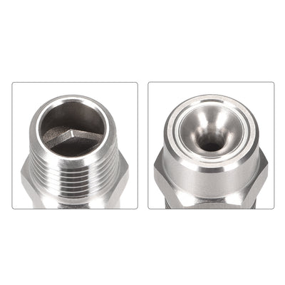 Harfington Full Cone  Tip, 1/4BSPT Stainless Steel Wide Angle Nozzle
