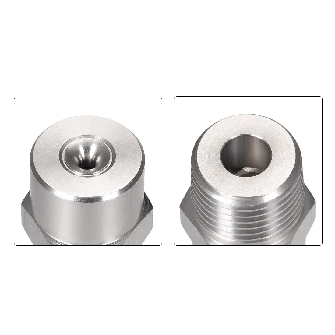 Harfington Full Cone  Tip, 1/2BSPT Stainless Steel Wide Angle Nozzle
