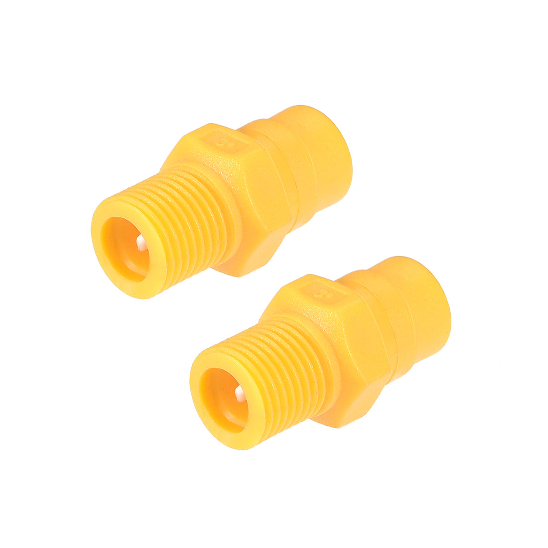 Harfington Full Cone Spray Tip, Plastic PP Wide Angle Nozzle, 2 Pcs