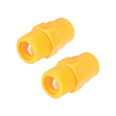 Harfington Full Cone Spray Tip, Plastic PP Wide Angle Nozzle, 2 Pcs