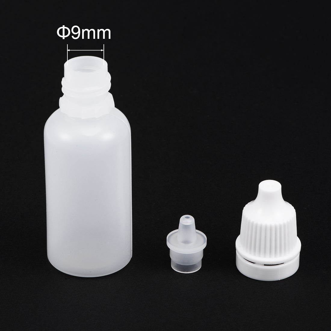 Harfington 15ml/0.5 oz Empty Squeezable Dropper Bottle 50pcs